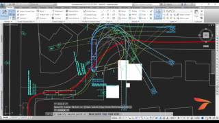 Vehicle Turning Radius in dwg or dgn  Turning Templates [upl. by Schaumberger]