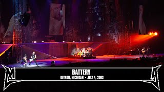 Metallica Battery Detroit MI  July 4 2003 [upl. by Sidnala]