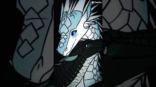 Winterwatcher habibi edit wof wingsoffire wingsoffireedit dragon edit [upl. by Ennyrb]