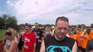 Warrior Dash Channahon IL 2015 part 1 of 6 [upl. by Yrohcaz973]