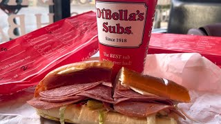 DiBella’s Subs Review  Old Fashioned Submarine Sub Sandwiches [upl. by Barstow]