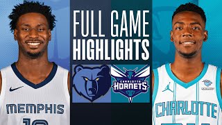 GRIZZLIES at HORNETS  FULL GAME HIGHLIGHTS  February 10 2024 [upl. by Mook72]