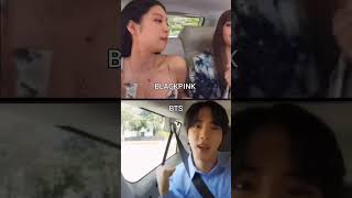 who slayed CARPOOL KARAOKE BTS vs BLACKPINK carpoolkaraoke bts blackpink coachella haegeum [upl. by Leila248]