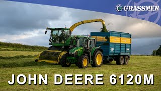 The John Deere 6120M Gets a Run Out at Speedy Farms [upl. by Mitchel]