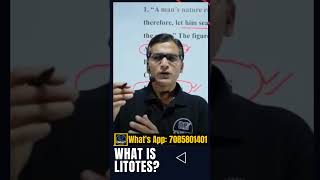 What is Litotes TGT  PGT  NET ENGLISH [upl. by Lebiralc]