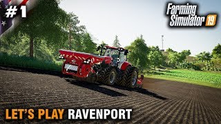 Lets Play Farming Simulator 19 Ravenport 1 Getting Started [upl. by Aitam733]