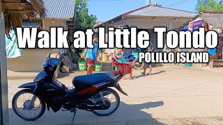 POV Walking Tour County side Polillo Island  4K  Philippines [upl. by Llewxam32]