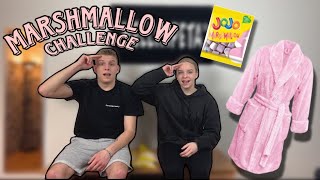 KDO PŮJDE NAKOUPIT V ŽUPANU🥋 MARSHAMLLOW CHALLENGE SE SÉGROU🍬 [upl. by Sarita]