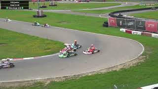 Iame BENELUX Round 4  Junior Heat 3 A  B [upl. by Norvall]