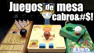 3 JUEGOS DE MESA ANTIGUOS CHIDOS Y CABROamp [upl. by Airoled]