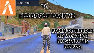 🔧FIVEM FPS Boost Graphics Pack V2 OPTIMIZED 160 FPS No Shadows Low Vegetation Better FPS [upl. by Ettenrahc]