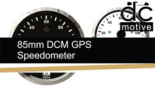 DCM 85mm GPS Speedometer [upl. by Yadnil]