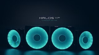 Phanteks Halos RGB Fan Frames [upl. by Oihsoy]