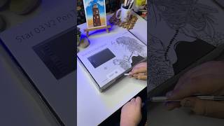 Unboxing My new Drawing Tablet 💊😍 kiratjotsingharts shorts drawing howtodraw digitalart [upl. by Euqirat]