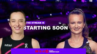 Mecz Swiatek  Krejcikova WTA FINALS 2024 Wynik Czat Live [upl. by Madonia]