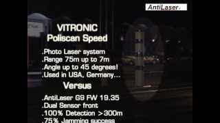 AntiLaser takes down Vitronic Poliscan speed [upl. by Aedni]