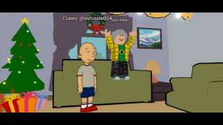 Classic Caillou Eats Pens TacoGroundedSent To Plotagon [upl. by Nudnarb]