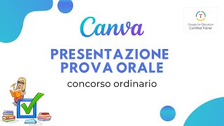 Prova orale presentazione con Canva [upl. by Anaej]