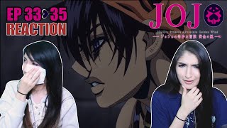 WHHHHYYYY 😭  JoJos Bizarre Adventure Golden Wind Episodes 3335 Reaction Highlights [upl. by Einhpad620]