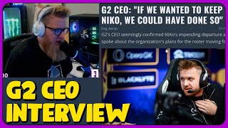 fl0m Reacts to G2 CEO Interview [upl. by Odele825]