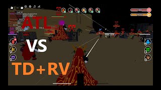 ATL vs TDRV  Roblox The Survival Game Mi perspectiva [upl. by Brunhild697]