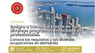 Oportunidades para Ingenieros en Canadá [upl. by Ainet]