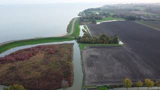 Dijk IJSSELMEER Venhuizen Enkhuizen  DJI Mavic Mini Drone Footage In 27K [upl. by Suoirred917]