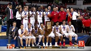 Park Tudor wins 4th state title in last 5 years 7346 over Frankton [upl. by Ryun]