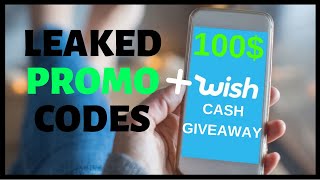 Wish Promo Code  100 Off amp Free shipping WORLDWIDE [upl. by Dorahs]