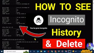 How To Delete Incognito History How To See incognito History Incognito Mode [upl. by Andrea]