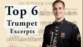 Top 6 MOST Requested Trumpet Excerpts [upl. by Shargel279]