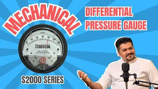 Sensocon S2000 Series Magnehelic Differential Pressure gauge Ft Raj Kanabar l Radical TechArt [upl. by Potts]