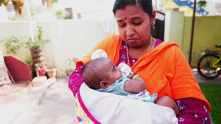 45வது நாள் தடுப்பூசி போட்டாச்சு Born Baby vaccination  Daily Vlog  MrsAbi [upl. by Gies]