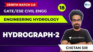 Hydrograph  2  Lec 18  Engineering Hydrology  GATEESE Civil Engineering Exam  Chetan Sir [upl. by Munroe203]