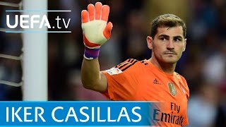 Iker Casillas Real Madrid highlights [upl. by Nevear359]