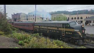 Stourbridge excursion leaving Honesdale Pa [upl. by Elakram337]