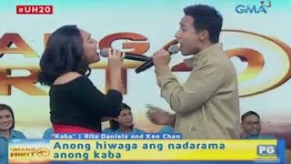 Rita Daniela and Ken Chan invade the UH studio  Unang Hirit [upl. by Reyam589]