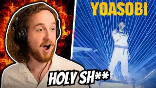 Insane Performance🔥 YOASOBI  quotIDOLquot LIVE REACTION [upl. by Wendi]