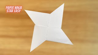 How to Make Paper Ninja Star Easy  Origami [upl. by Reeta]