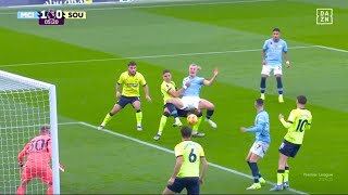 Footage of Erling Haalands Insane Goal vs Southampton 😳😍  Man City [upl. by Chev960]