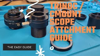 Trinocular  CMount Microscope Attachments  All You NEED to Know About FOCUS in 11 MInutes [upl. by Akineg]