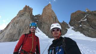 MONTE BIANCO  BONATTI AL GRAND CAPUCIN 2020 [upl. by Longley]