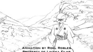 Usagi Yojimbo Animation Test [upl. by Payton449]