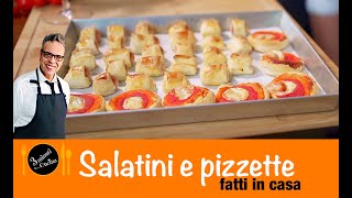 SALATINI E PIZZETTE fatti in casa [upl. by Annahtur]