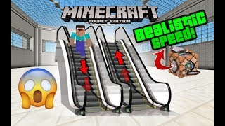 ✔️ How to make Working ESCALATOR in Minecraft Command block Trick Tutorial 100 Working [upl. by Nihahs115]