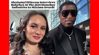 Babyface Interview  2024 Homeboy Industries Lo Maximo Awards [upl. by Areht59]