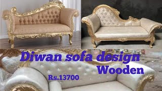 Modern Divan Sofa Set Design  Wooden Diwan Design  Chaise lounge Design  Designer Deewan Sofa [upl. by Christel571]