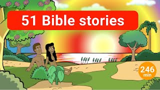 51 Bible Stories for kids A big collection stories from the Bible for children [upl. by Henryetta]