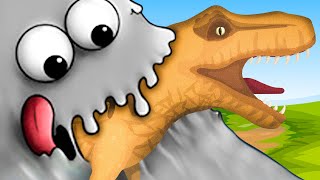 GIANT GOO EATS DINOSAURS  Tasty Planet Back for Seconds Part 1  Pungence [upl. by Ailla]