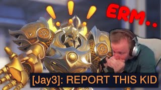 STREAMERS REACT TO THE WORST REINHARDT [upl. by Skell]